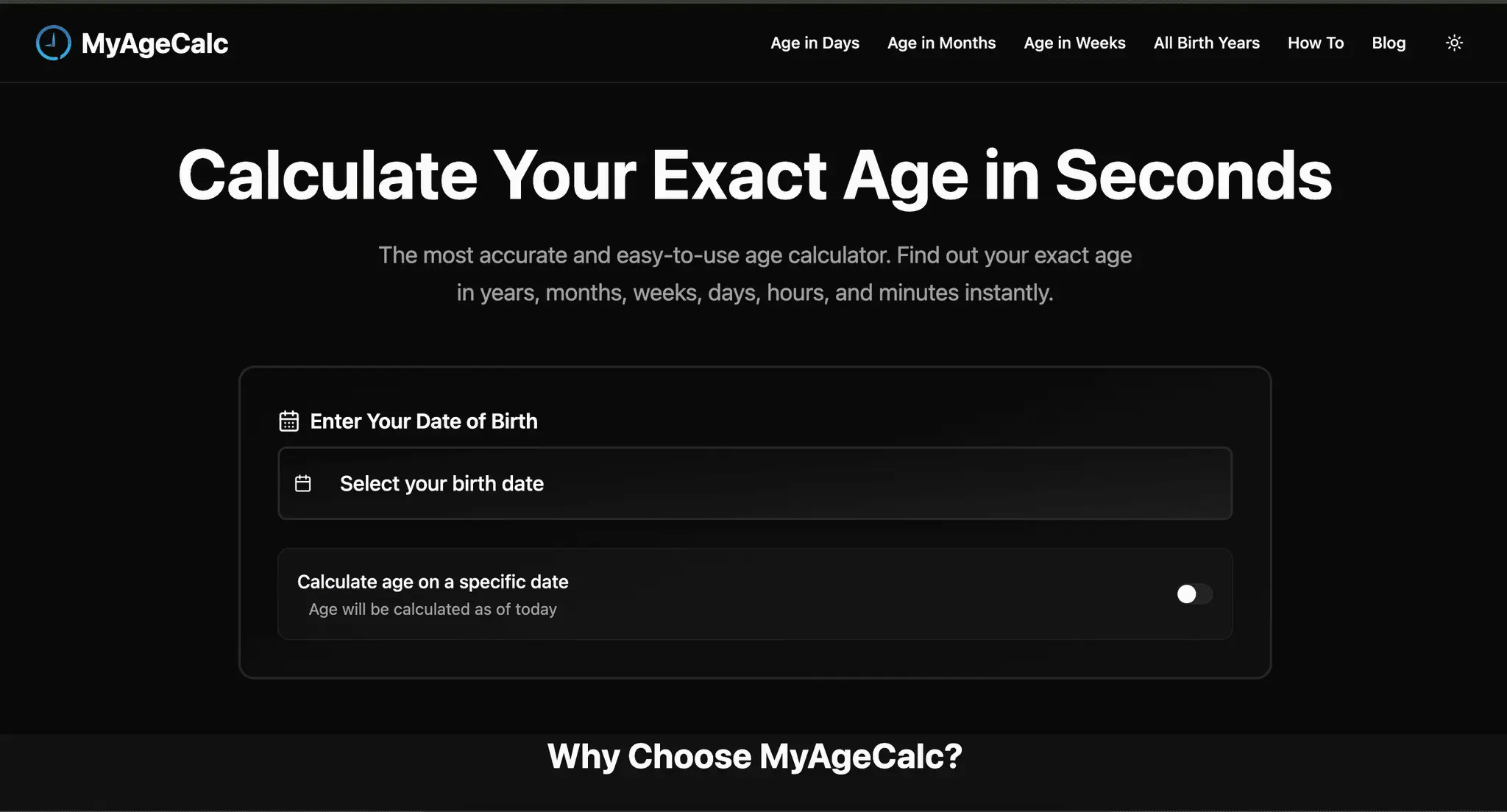 Screenshot 3 of Age Calculator