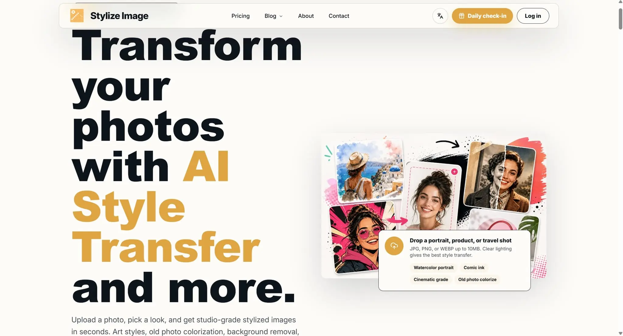 Screenshot 1 of Stylize Image