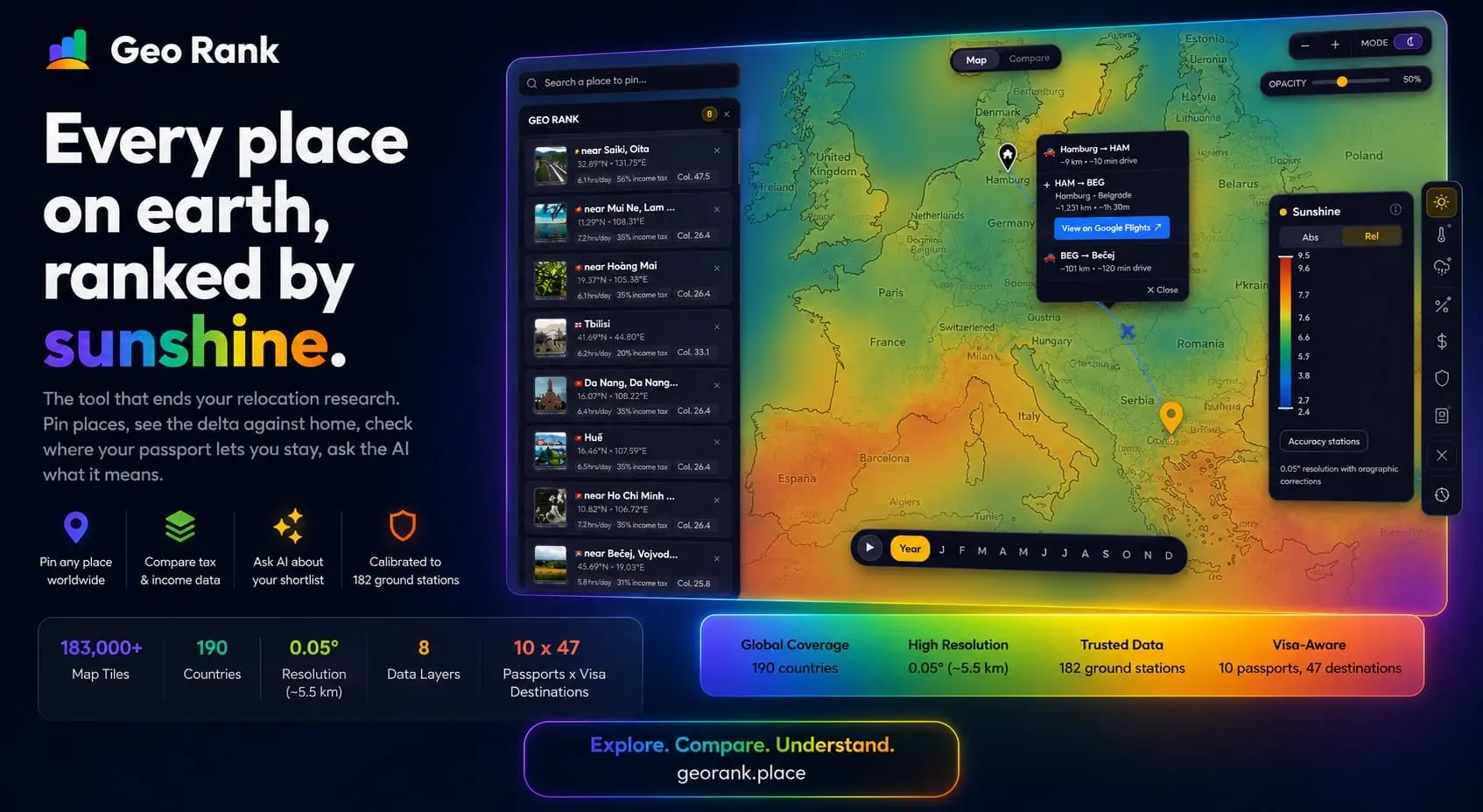 Screenshot 1 of GeoRank