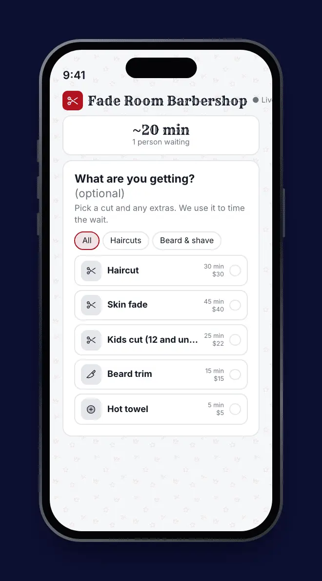 Screenshot 4 of NextUp Walk-in