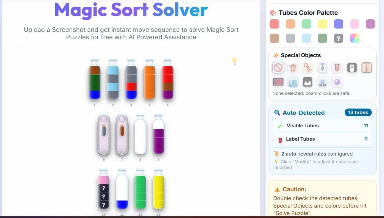 Screenshot 3 of Magic Sort Solver