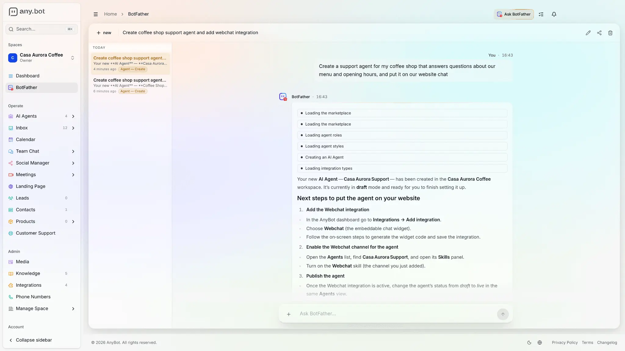 Screenshot 2 of AnyBot