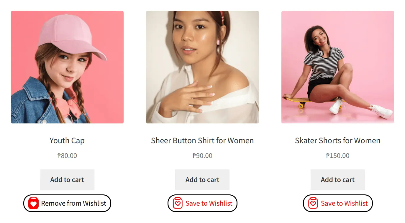 Screenshot 1 of SaveTo Wishlist