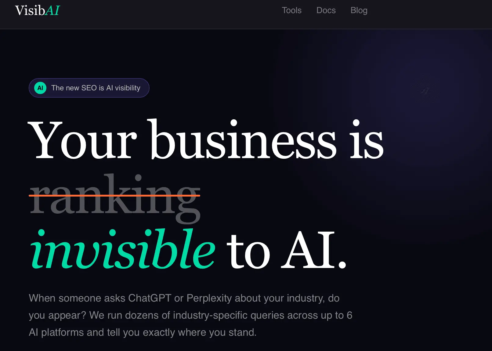 Screenshot 2 of VisibAI