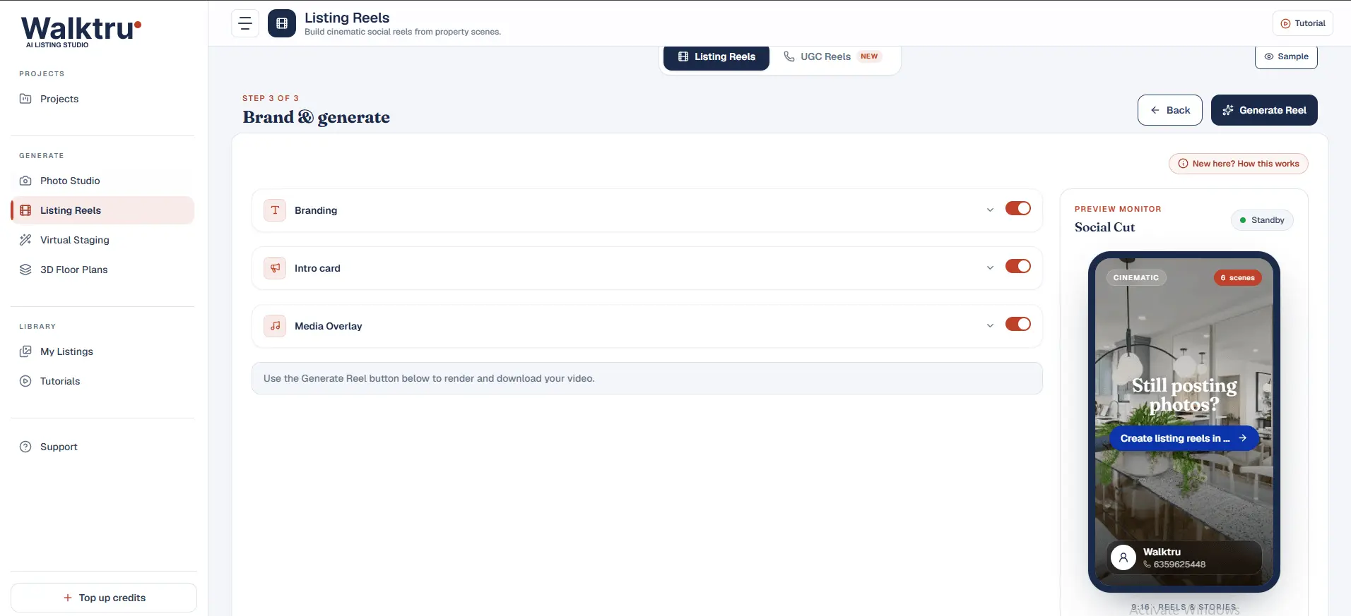 Screenshot 1 of Walktru