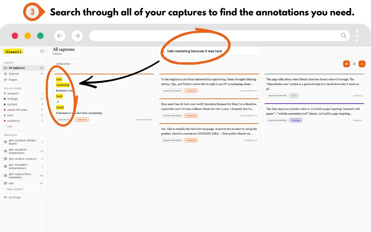 Screenshot 3 of Gleanit