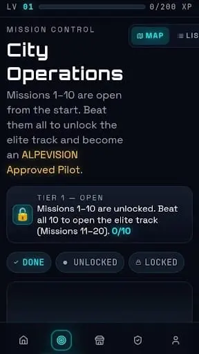 Screenshot 4 of ALPEVISION Drone Mission