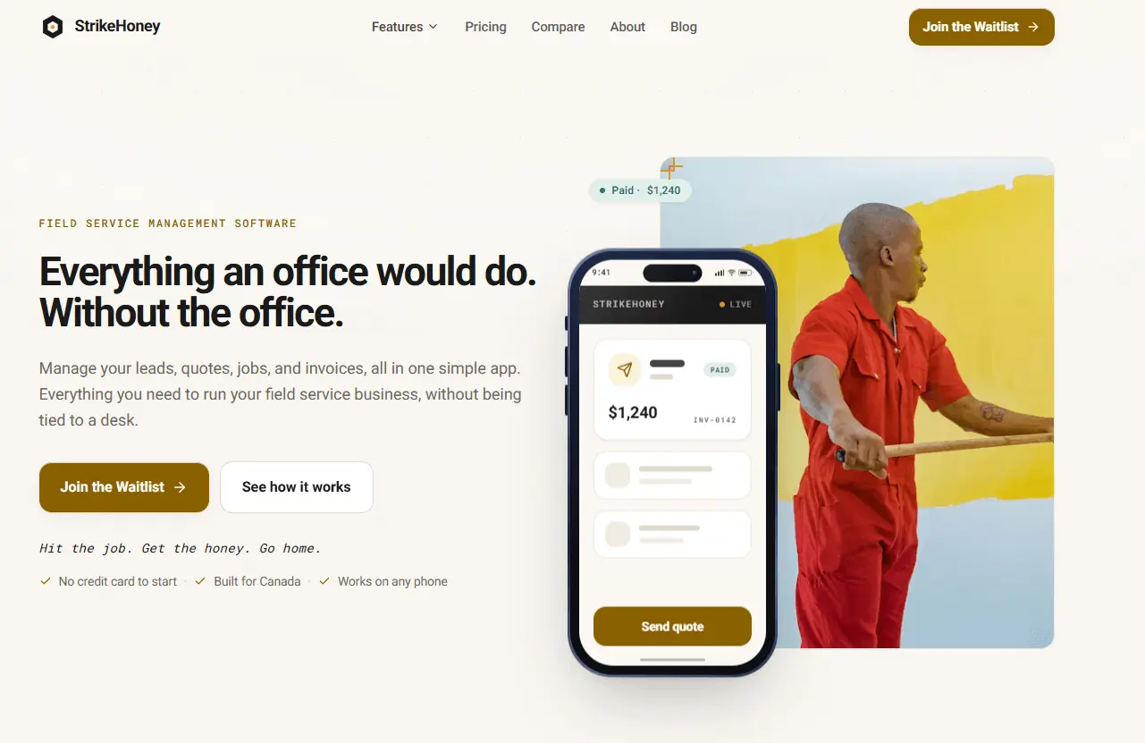 Screenshot 1 of StrikeHoney