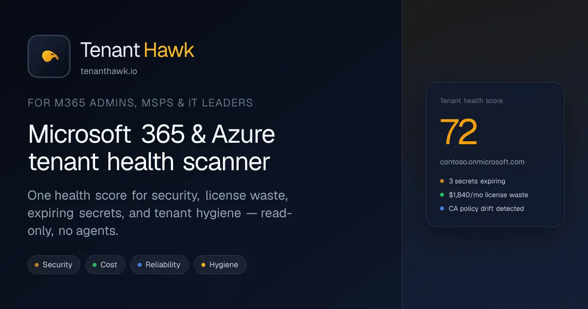 Screenshot 1 of Tenant Hawk