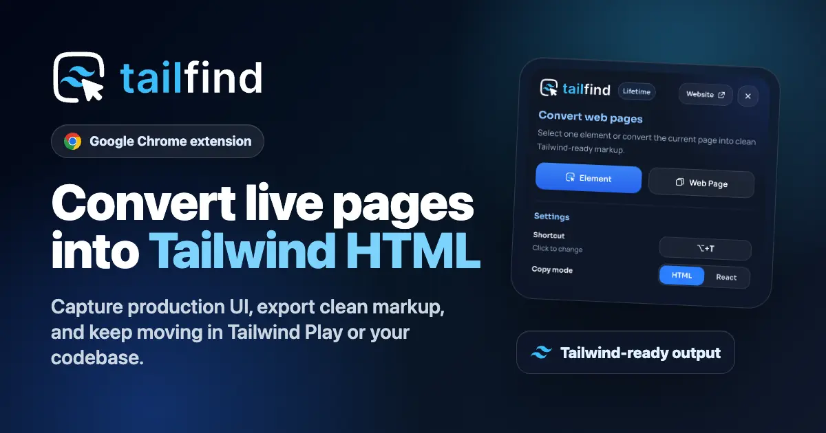 Screenshot 1 of Tailfind