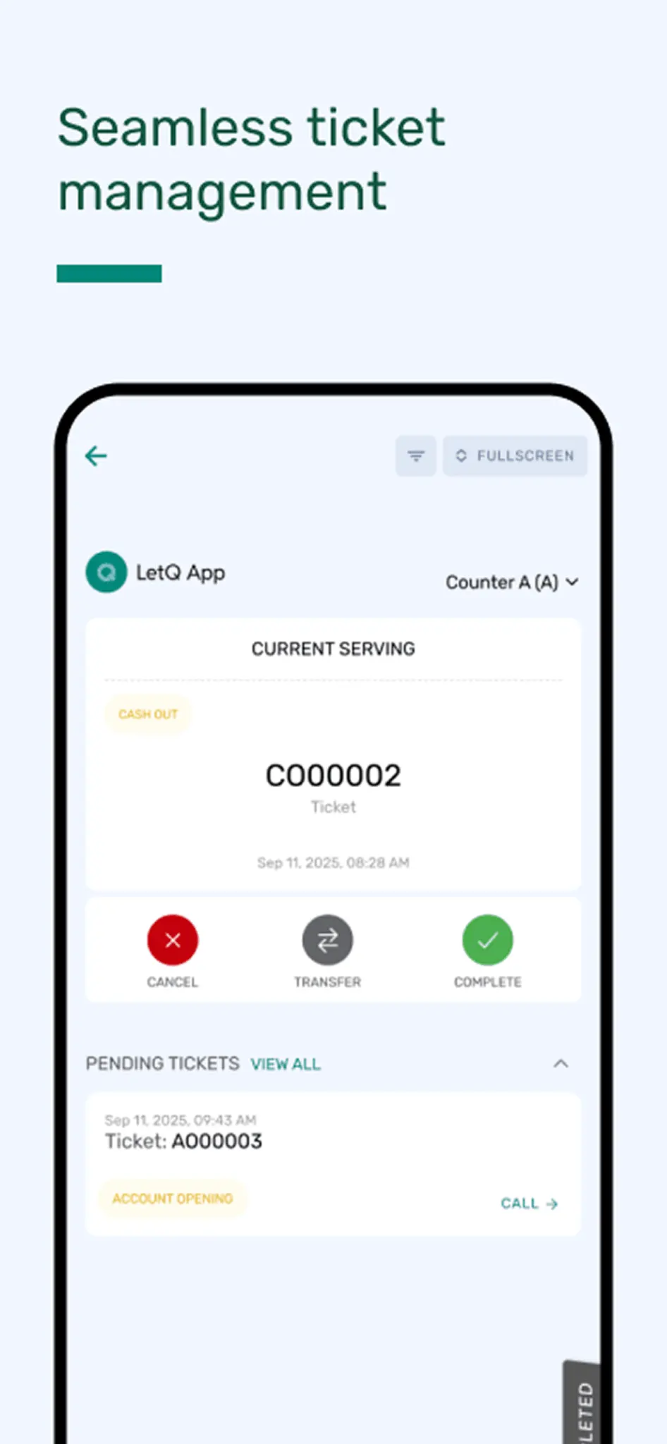 Screenshot 1 of LetQ