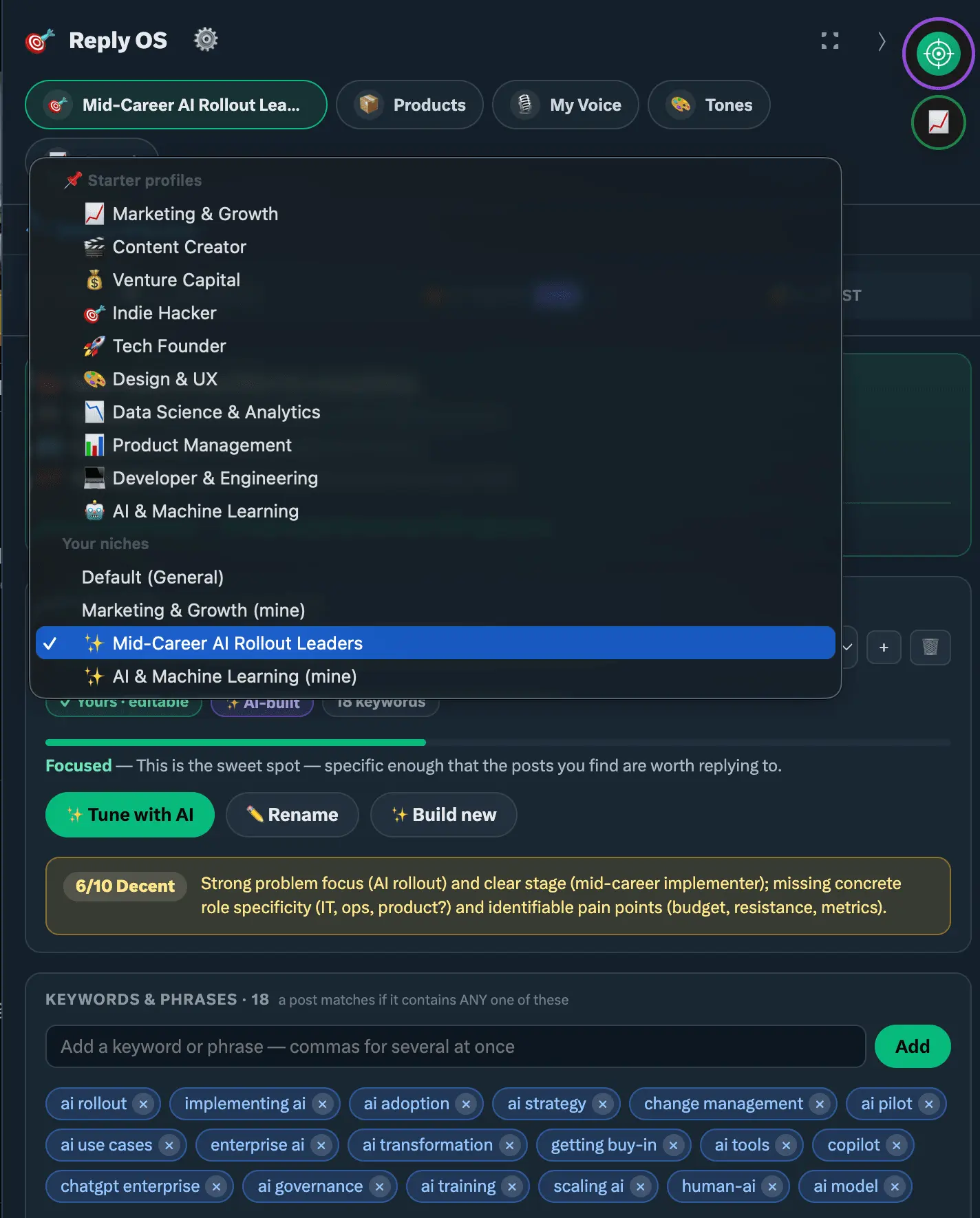 Screenshot 5 of ReplyWisely