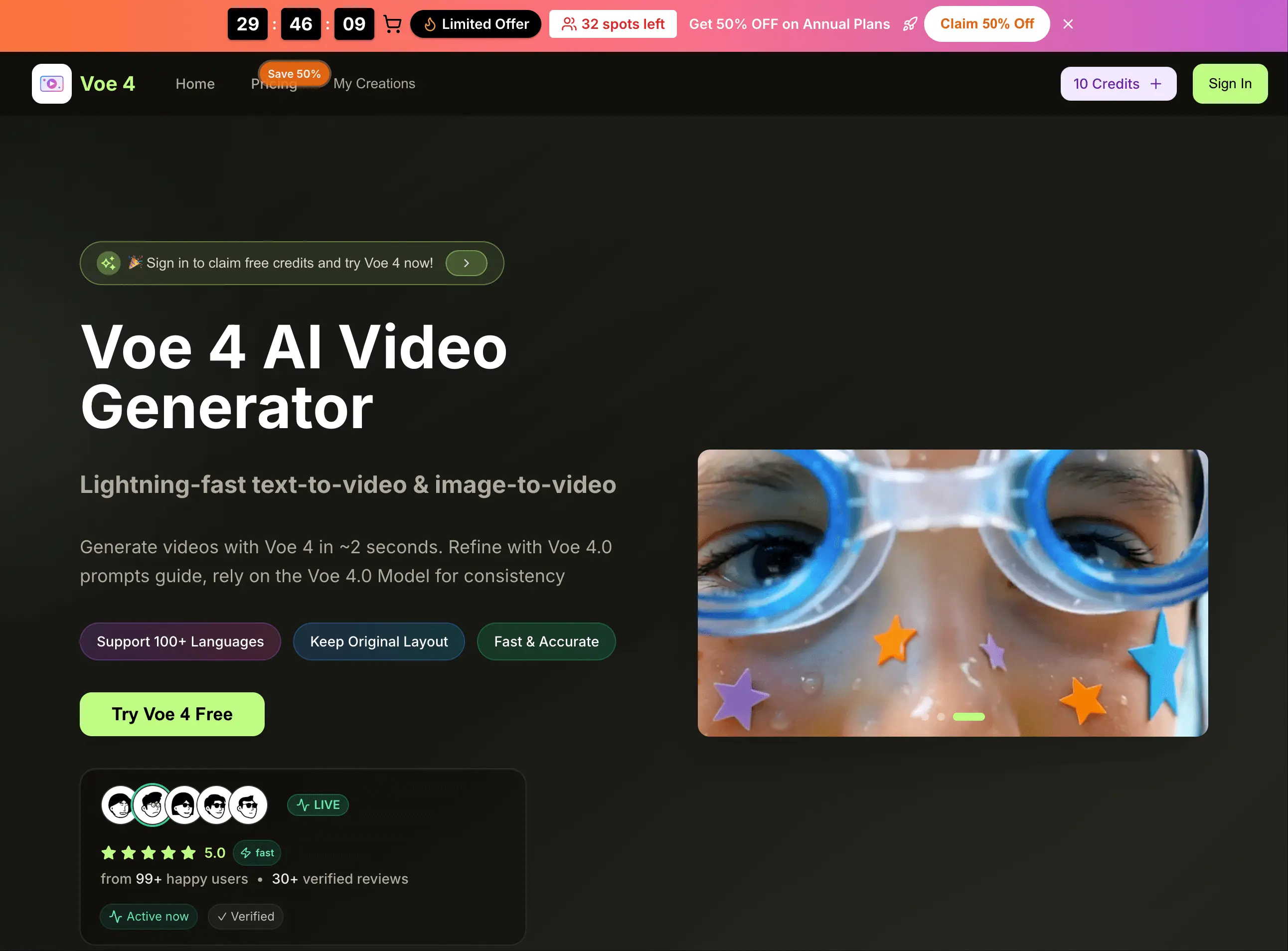 Screenshot 1 of voe4 ai