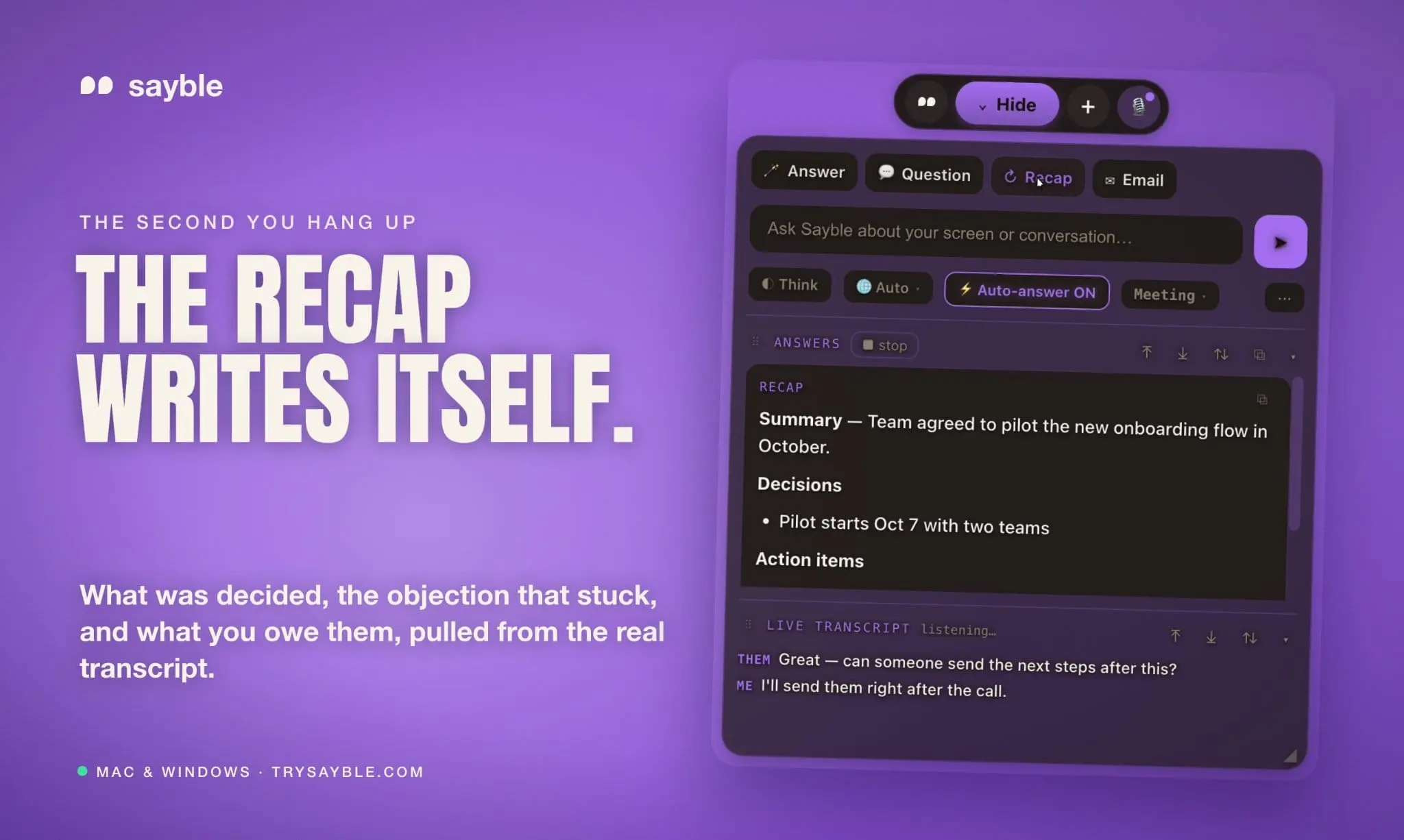 Screenshot 4 of Sayble