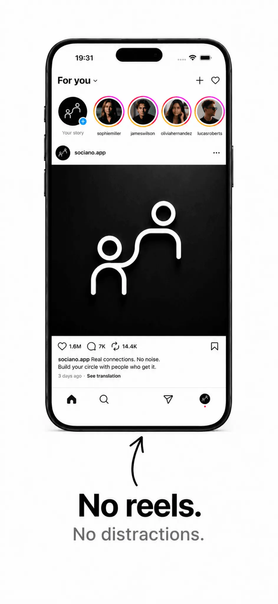 Screenshot 1 of Sociano