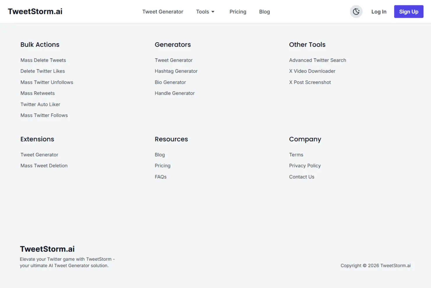 Screenshot 5 of Tweetstorm AI