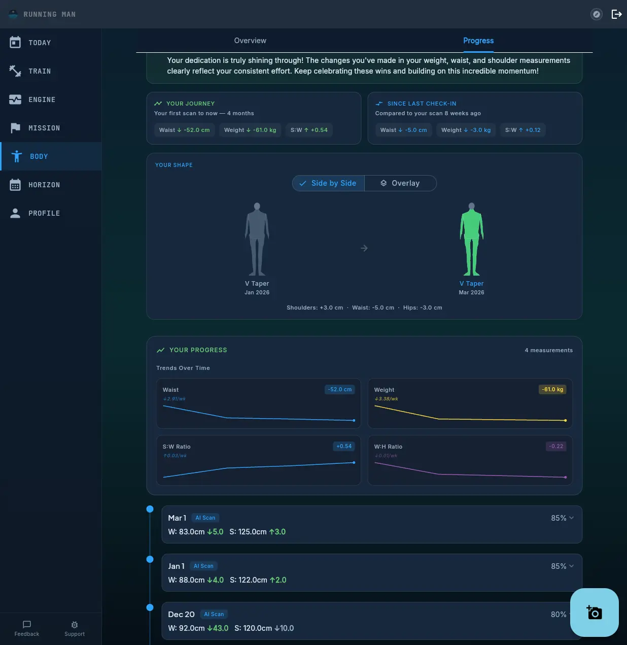 Screenshot 6 of Pelaris AI Fitness Coaching