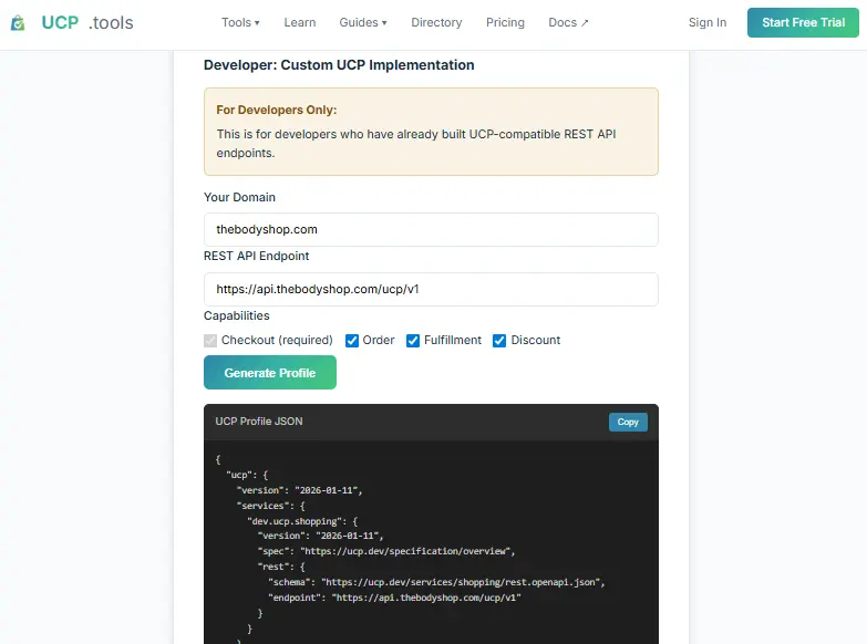 Screenshot 2 of Free UCP Checker & Validator