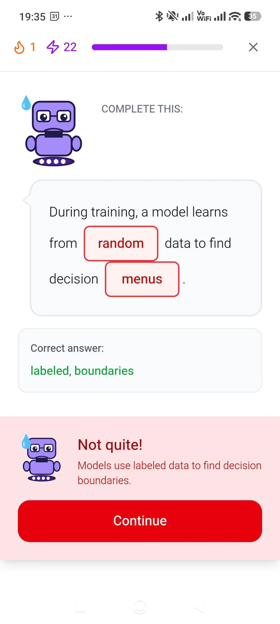 Screenshot 5 of Spaiky - Learn AI the Fun Way