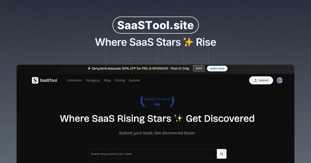 Screenshot 1 of SaaSTool