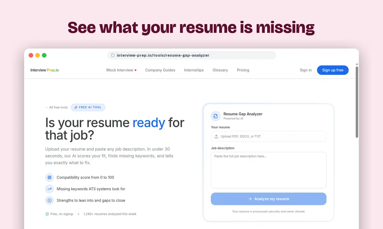 Screenshot 4 of Interview Prep.io