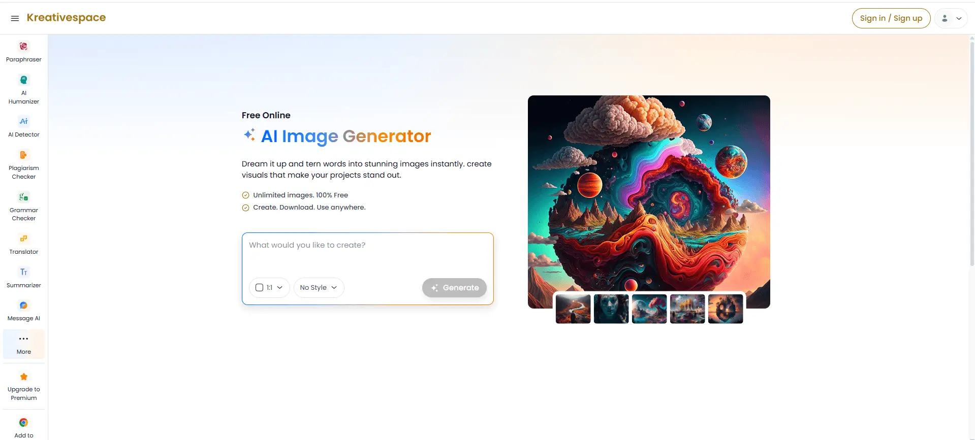 Screenshot 5 of Kreativespace