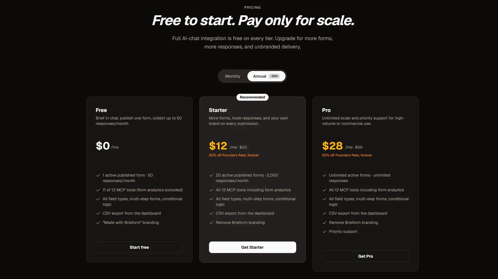 Screenshot 3 of Brieform