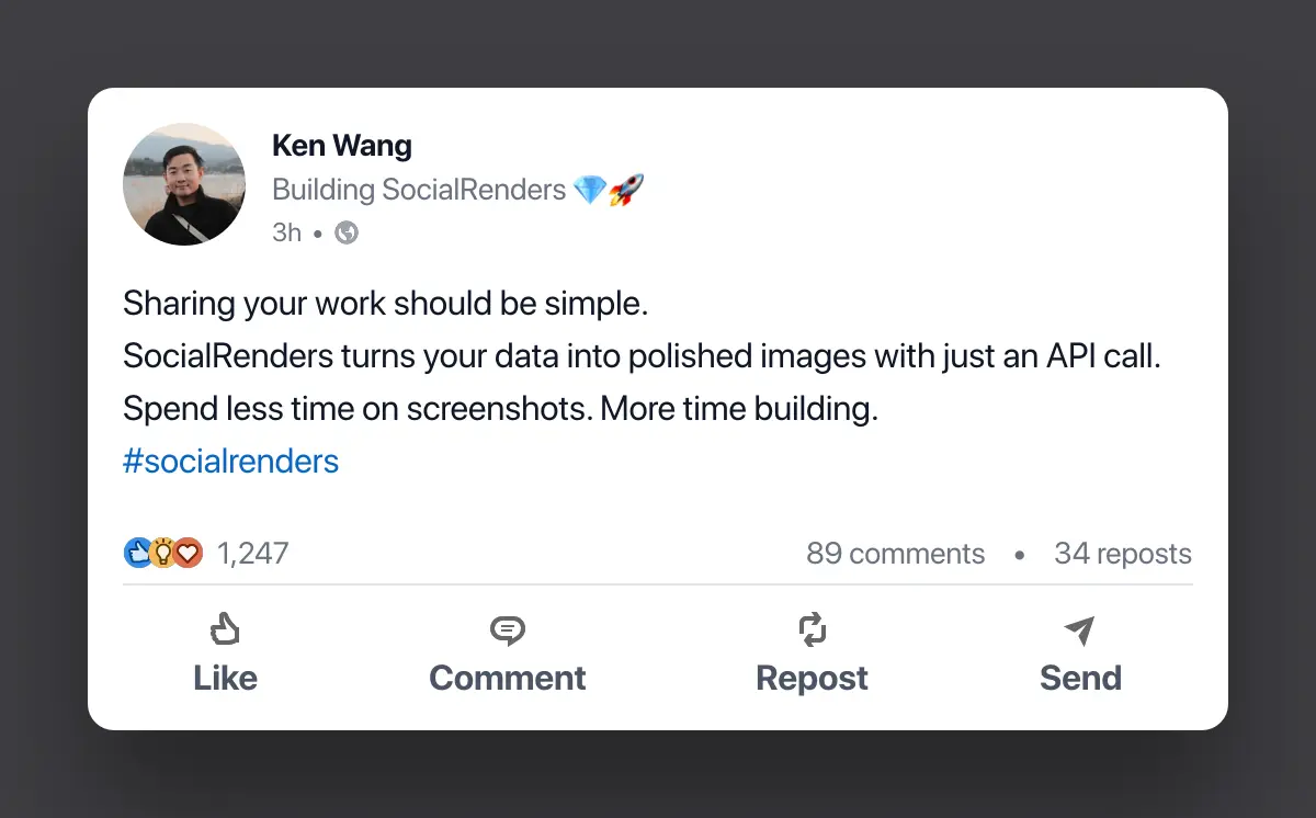 Screenshot 4 of Social Renders