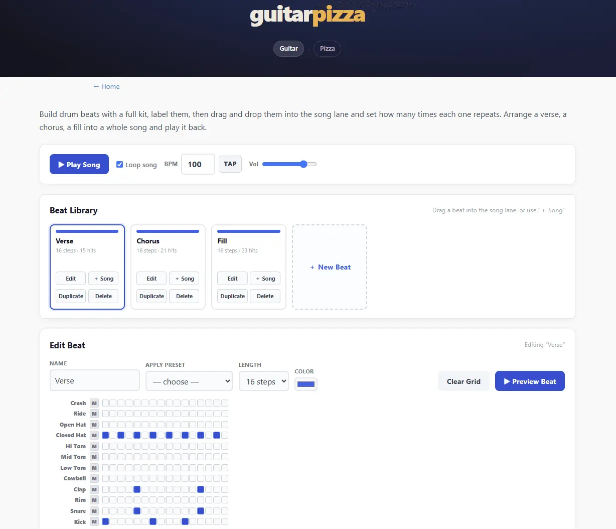 Screenshot 3 of guitar pizza