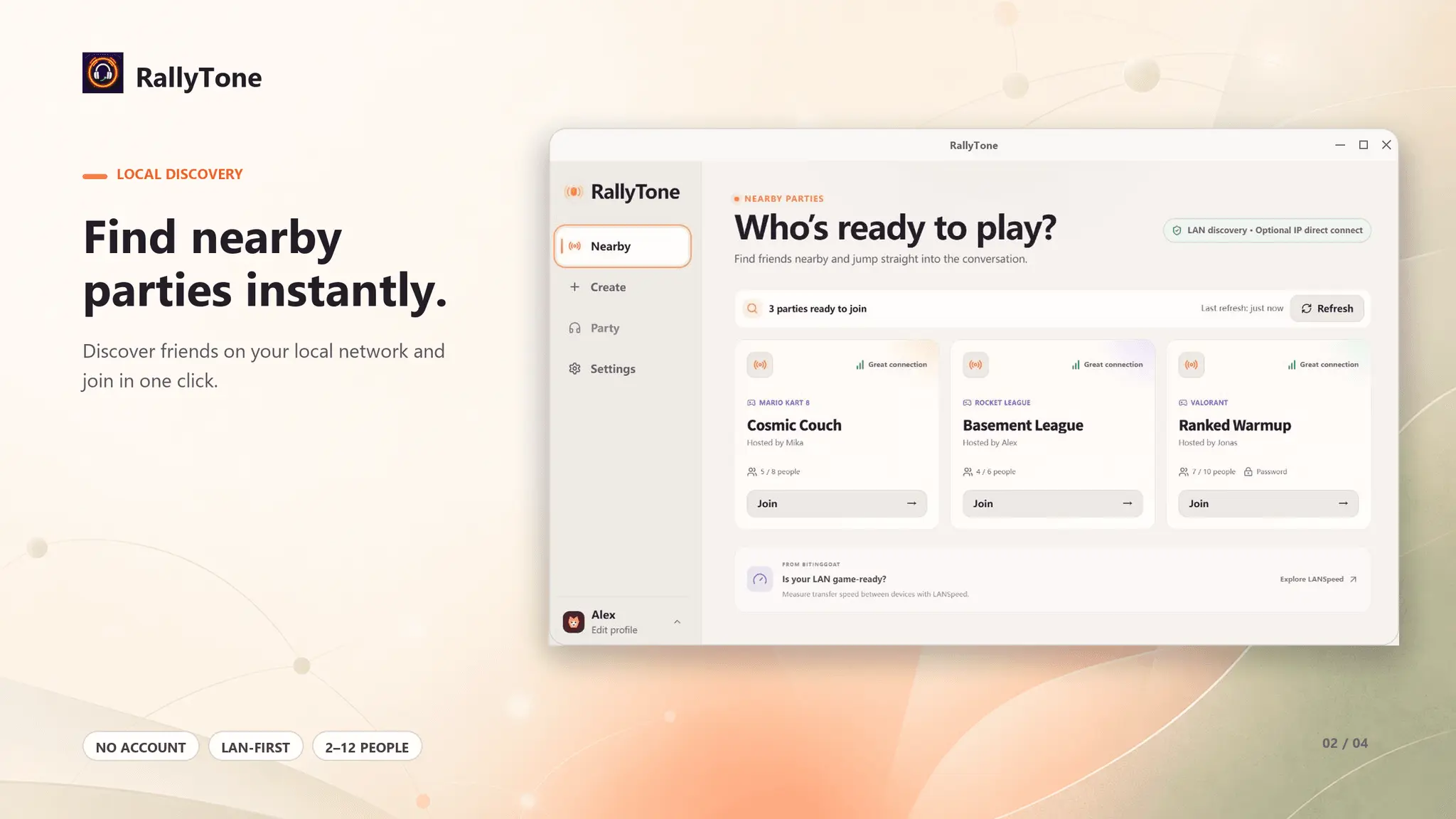 Screenshot 2 of RallyTone