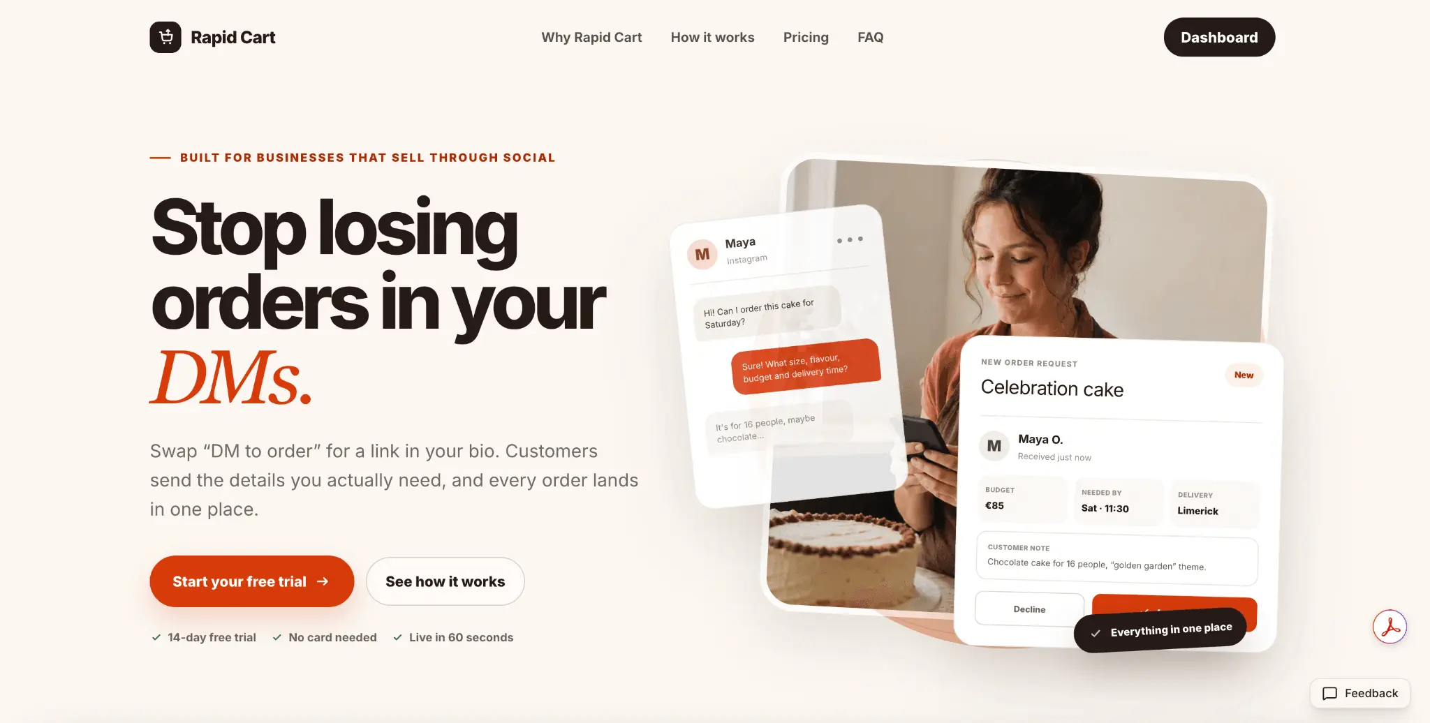 Screenshot 1 of Rapid Cart