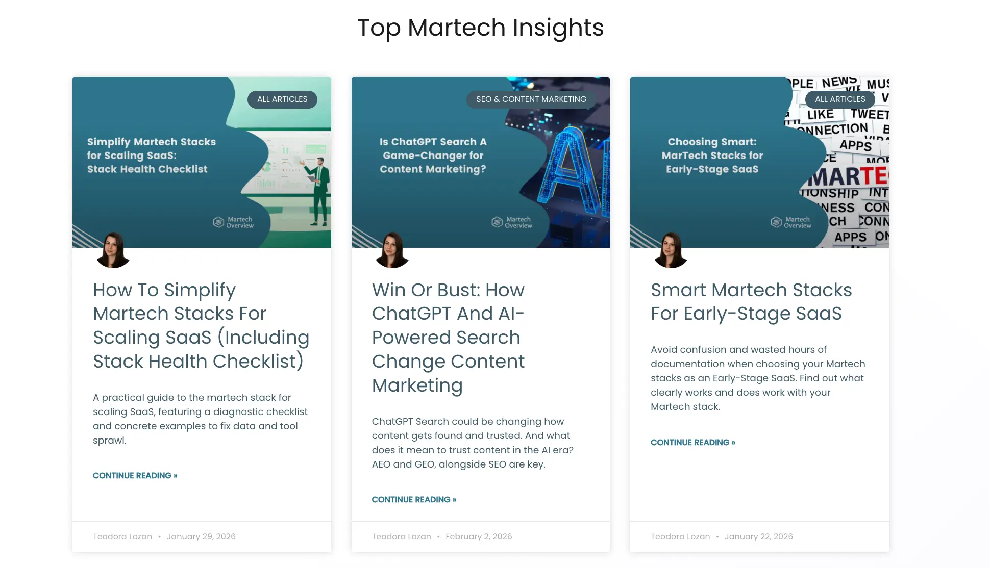 Screenshot 2 of Martech Overview