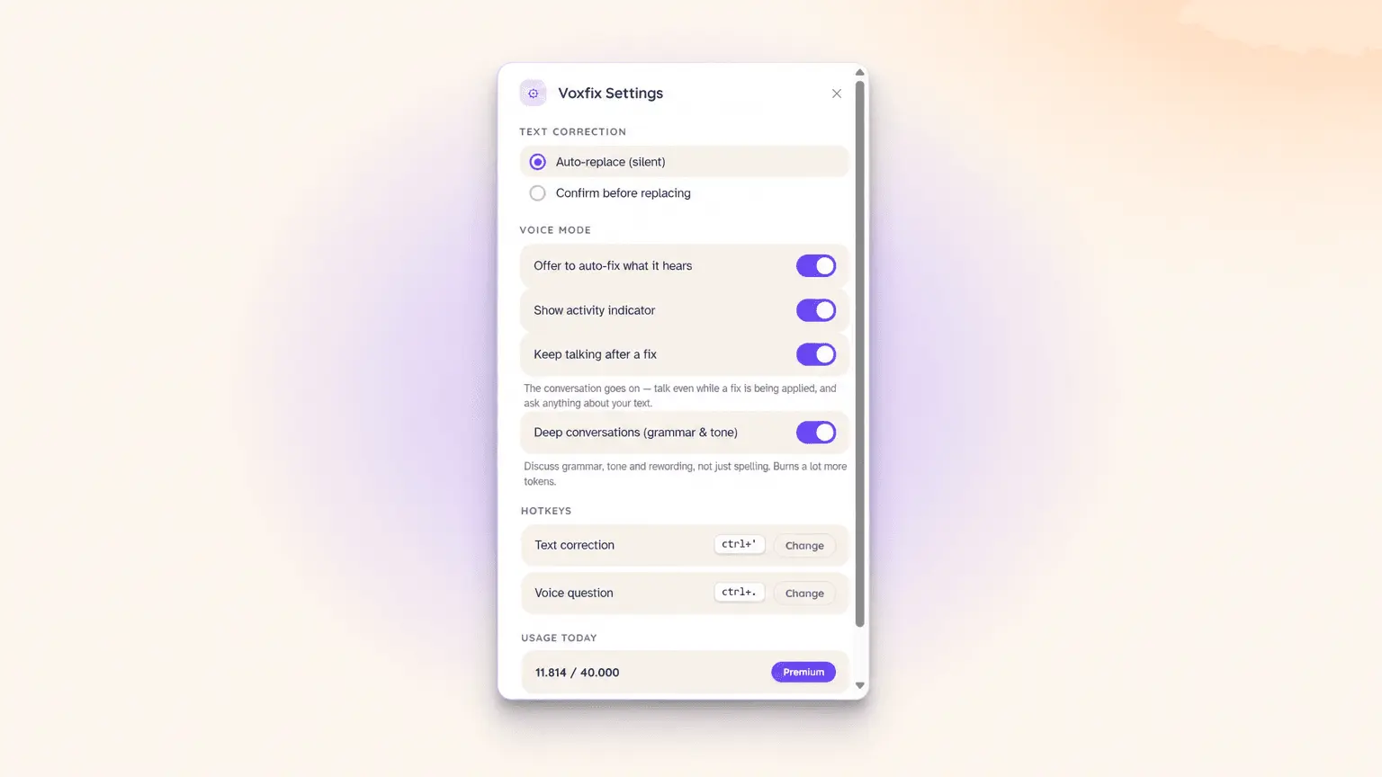 Screenshot 1 of Voxfix