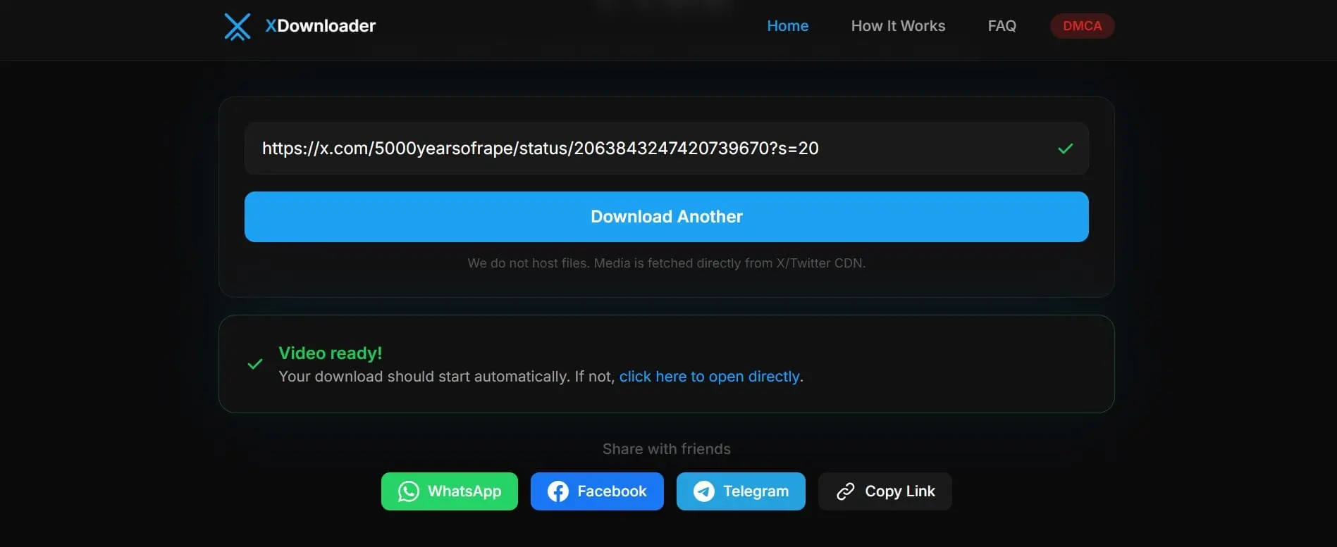 Screenshot 2 of XDownloader