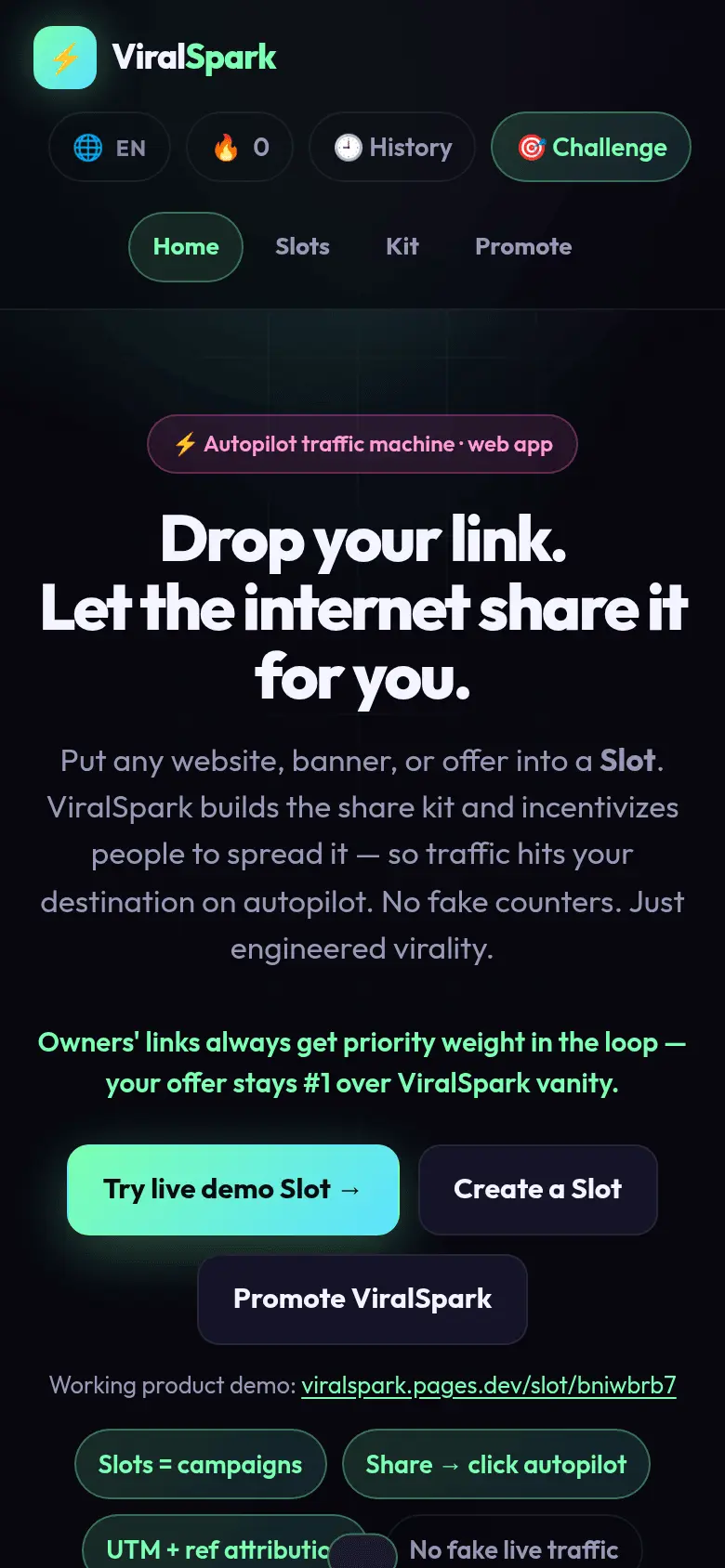 Screenshot 6 of ViralSpark