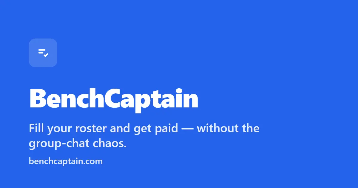 Screenshot 1 of BenchCaptain