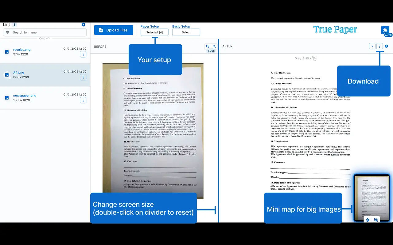 Screenshot 2 of True Paper