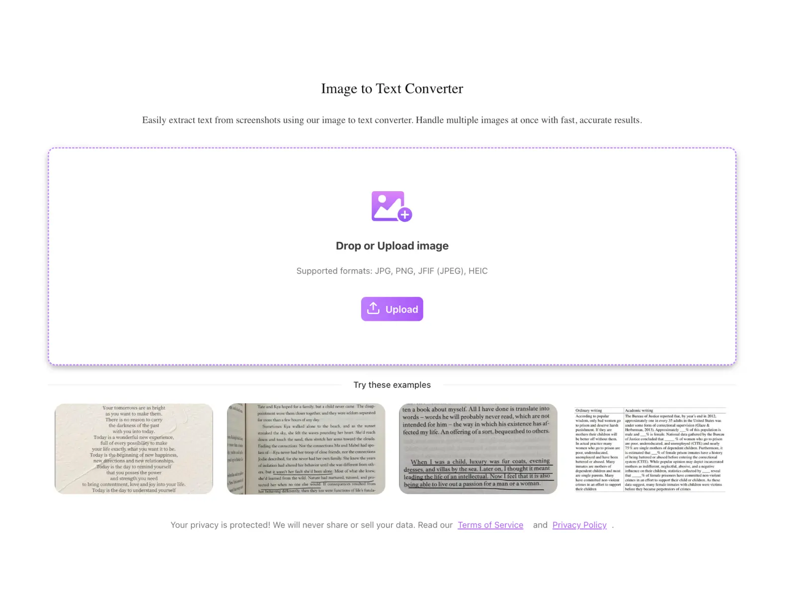 Screenshot 1 of AI Image to Text