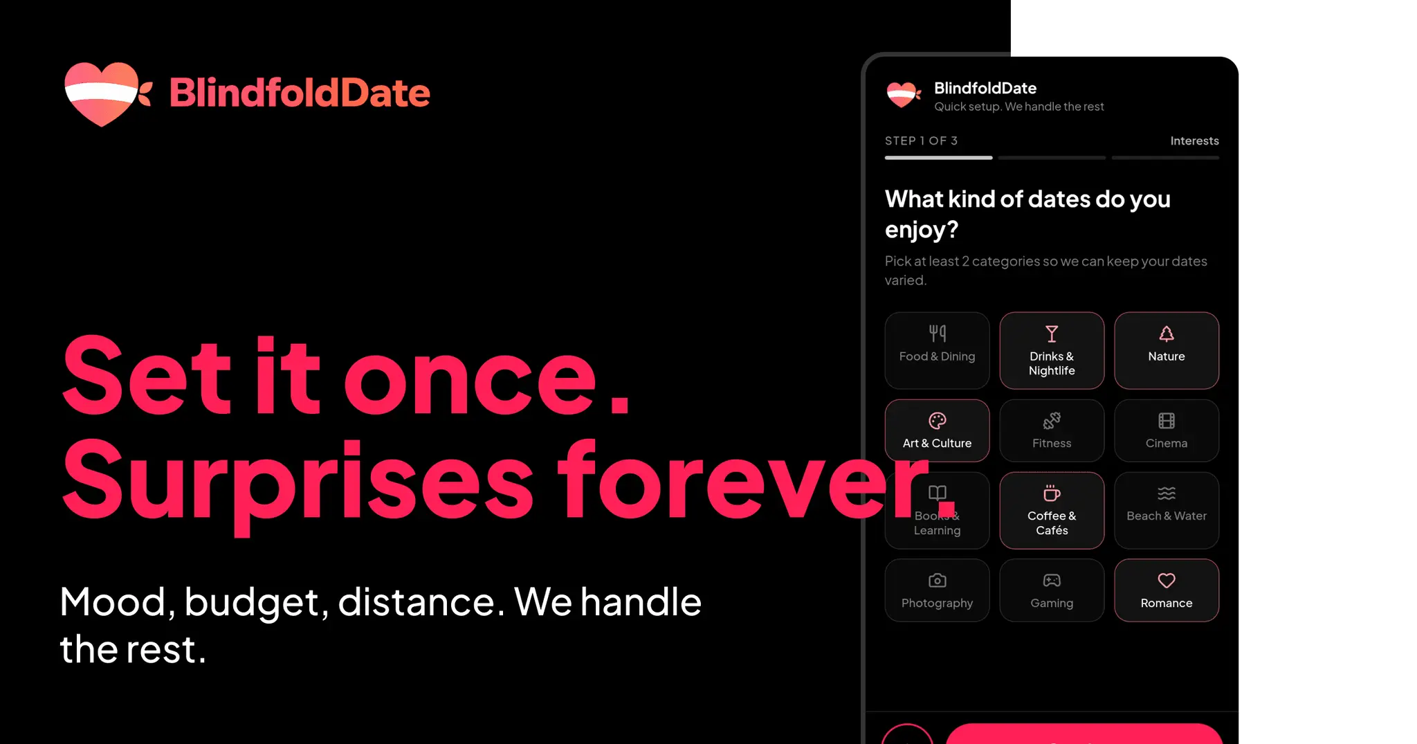 Screenshot 2 of BlindfoldDate