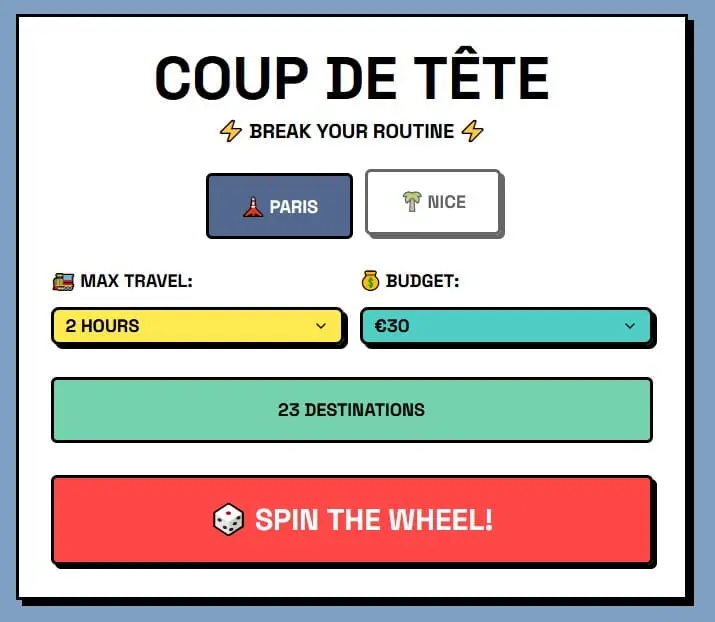 Screenshot 1 of Coup de Tête