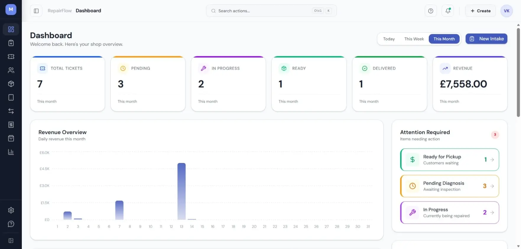 Screenshot 1 of RepairFlow