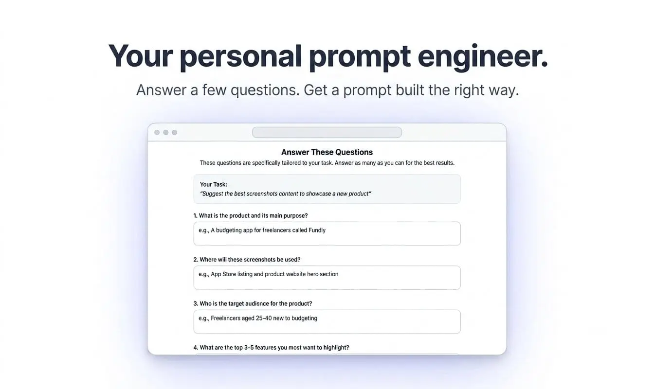 Screenshot 1 of Prompt Like A Pro