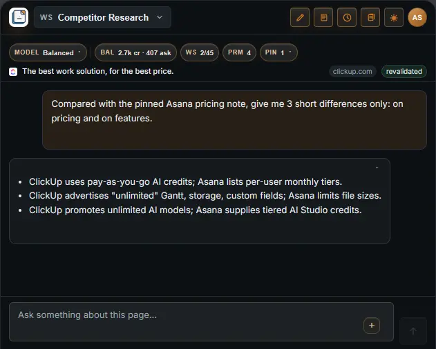 Screenshot 4 of TabMate - Browser Research Workspace