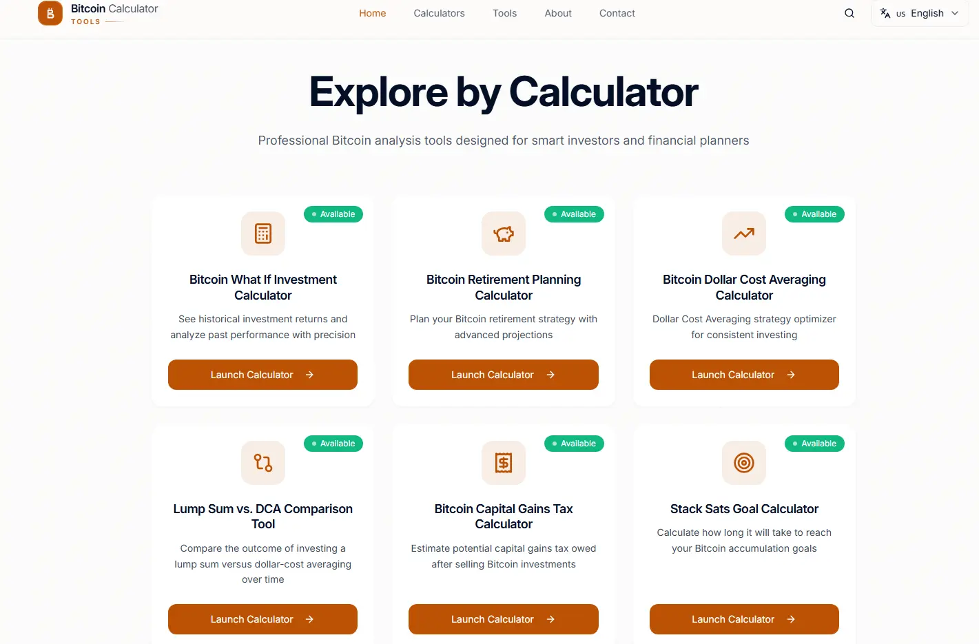 Screenshot 2 of Bitcoin Calculator Tools