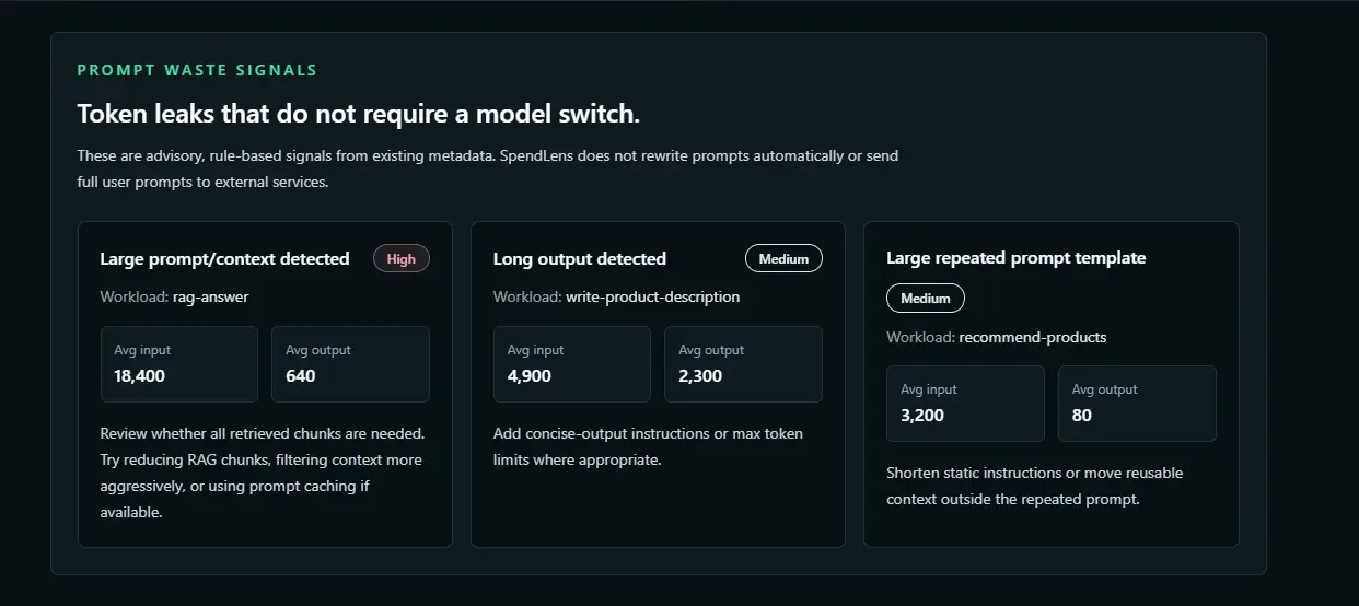 Screenshot 2 of SpendLens AI