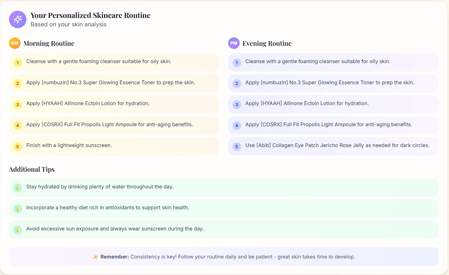 Screenshot 4 of CharmAI - AI skincare coach