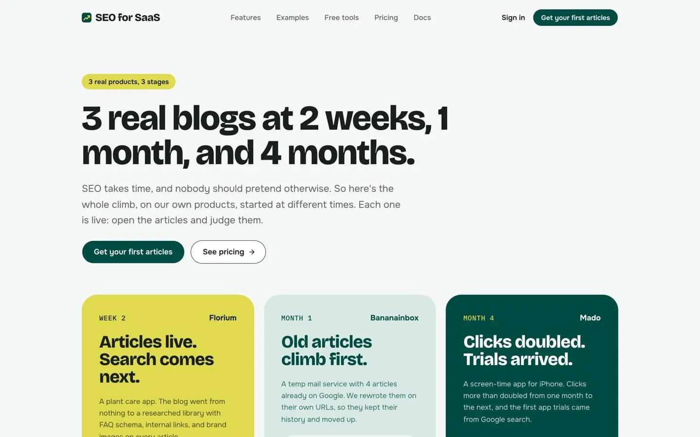 Screenshot 3 of SEO for SaaS