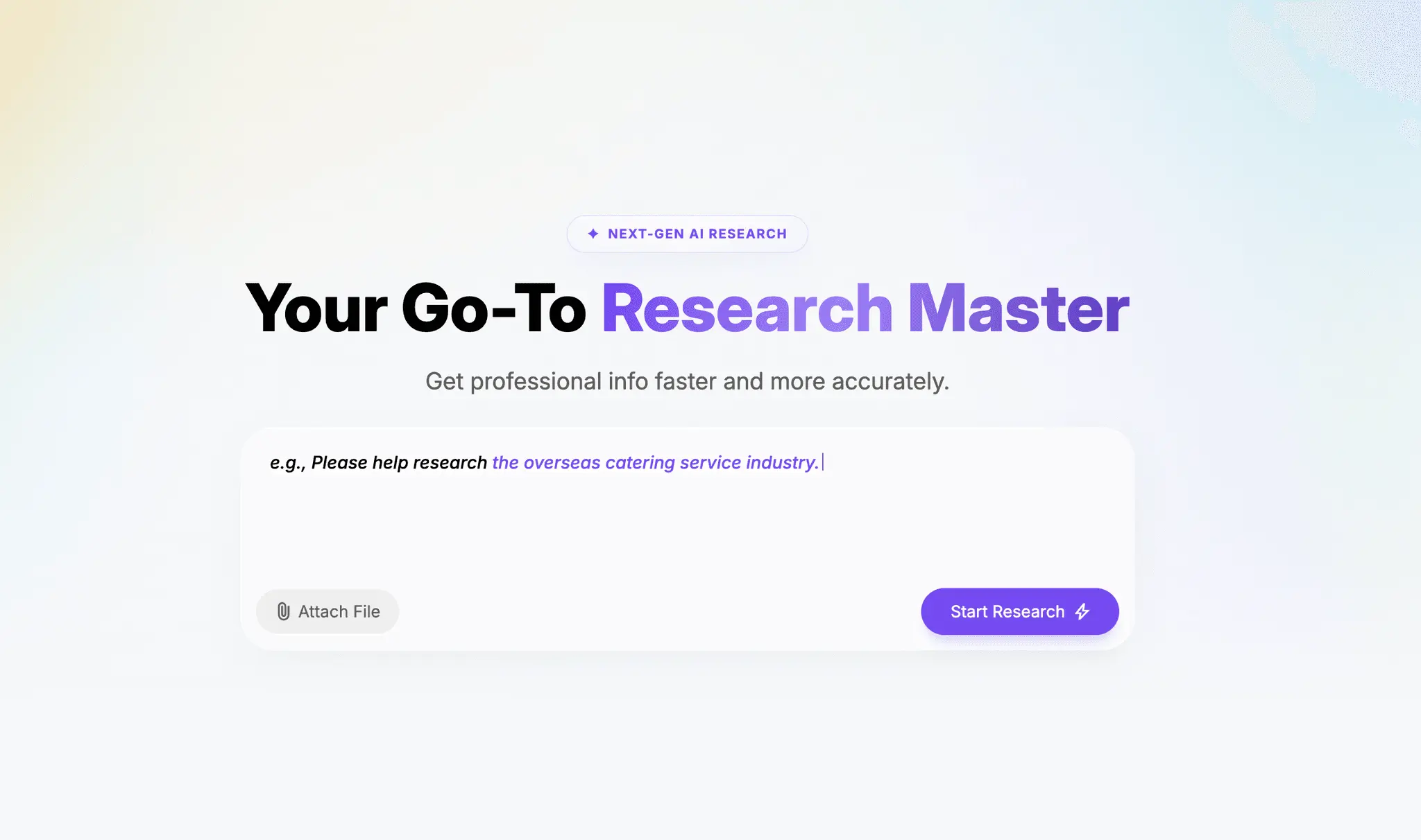 Screenshot 2 of Research Master AI