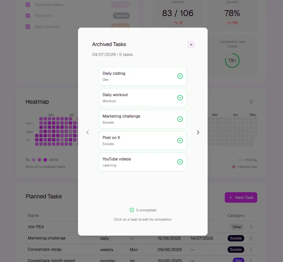 Screenshot 7 of Consistrack