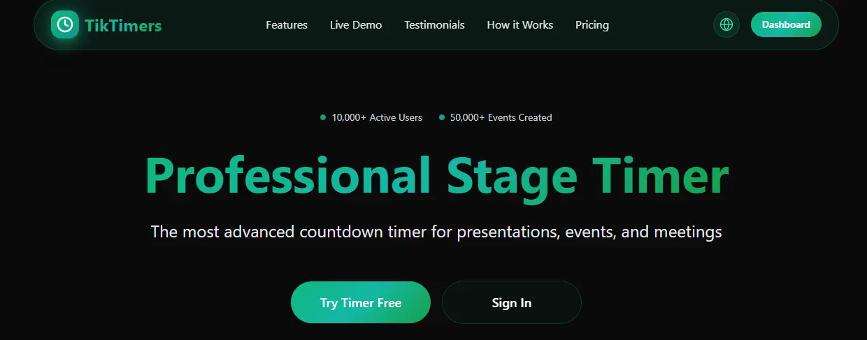 Screenshot 2 of TikTimers
